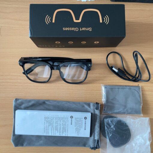 Upgraded AI Smart Sunglasses 800W Pixel HD Anti-Shake Camera Dual Noise Reduction-for Shooting Promotional & Business Gifts - Image 9