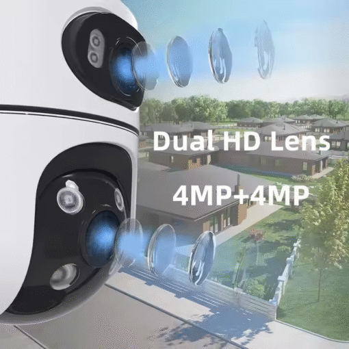 2025 New Wireless Network Home Camera AI Auto Rotate Tracking Security Smart Digital Ip Camera - Image 3