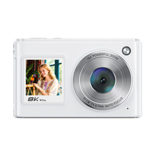 Cross-border Digital Camera Front-and-Rear Dual Screens Student-Style Selfie Beauty Mode Outdoor Point-and-Shoot Camera - Image 3