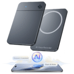 AI Voice Recorder for Transcription Conference AI Voice Assistant Device for Summary Mind Map Meeting AI Note Taker With Magsafe