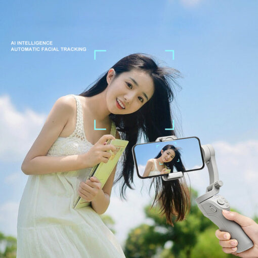 Intelligent AI Gimbal Handheld Three-Axis Anti-Shake Stabilizer with Face Recognition for Mobile Phones - Image 10