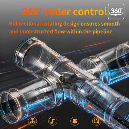 GVDA 360 Degree Articulating Borescope 4.3 Inch 6.2mm Lens Monitor Mechanical Inspection Camera Industrial Endoscope IP67 Rated - Image 5