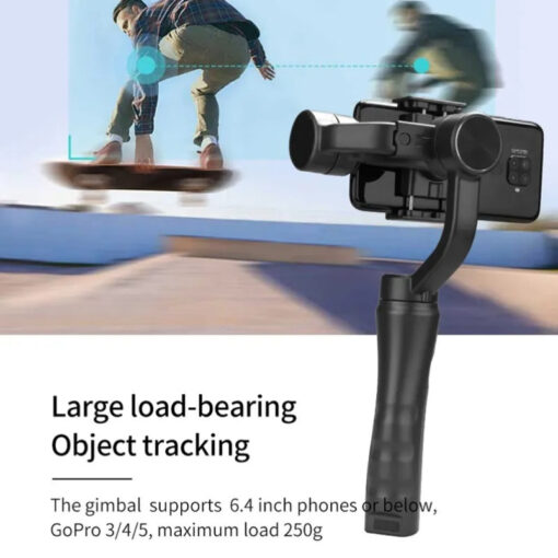 OEM Professional 3-Axis Intelligent Gimbal Handheld Selfie Stick Stabilizer F6 Smartphone APP Control Active Track With Tripod - Image 4
