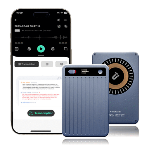 Cross-border Magnetic Recording Device ChatGPT Voice-to-Text Translation Meeting Summary Artificial Intelligence Voice Recorder - Image 6