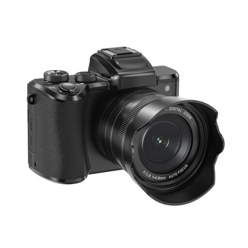 Professional Dual-Camera 8K/4K Digital Camera Wifi Image Transmission Hot Shoe External Connection for Travel Photography Video - Image 3