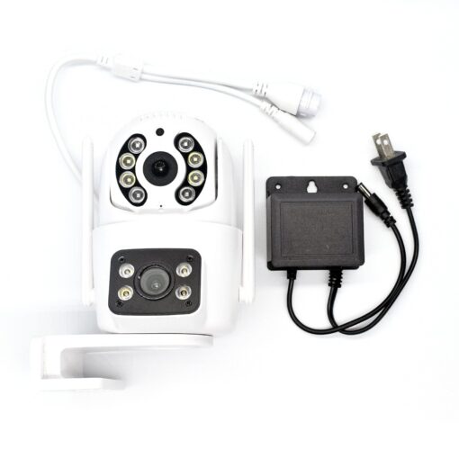 HD Waterproof Dual Lens Outdoor Full HD Smart CCTV Network Security Auto Human Tracking AI Camera - Image 4