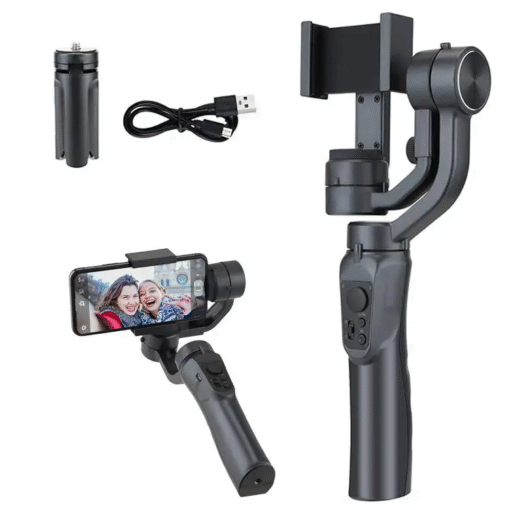 OEM Professional 3-Axis Intelligent Gimbal Handheld Selfie Stick Stabilizer F6 Smartphone APP Control Active Track With Tripod - Image 5