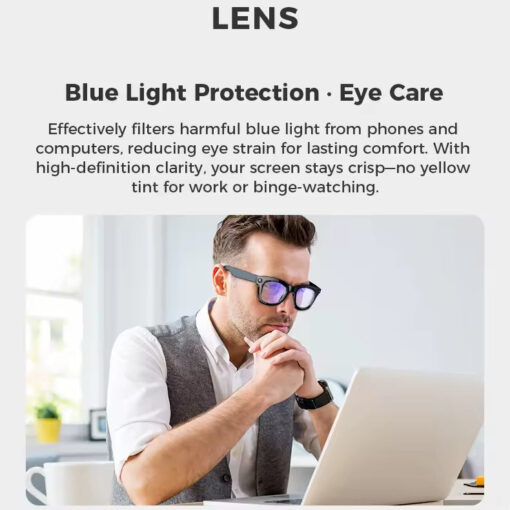 M01AI Smart Glasses Translation Wireless Video Record Photography 800W Camera BT Call Wifi Men Women Smart Glasses with M01pro - Image 6