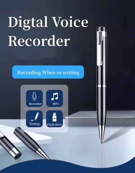 128GB Portable Digital Mini Audio Voice Recorder Pen - Image 2