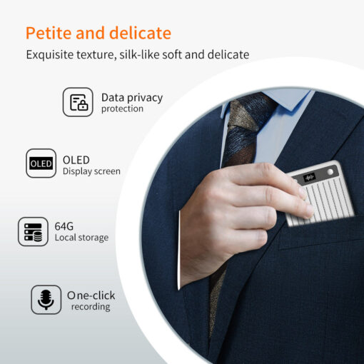 Cross-border Magnetic Recording Device ChatGPT Voice-to-Text Translation Meeting Summary Artificial Intelligence Voice Recorder - Image 4