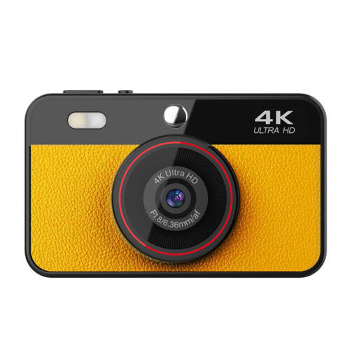 OEM&ODM PU Leather Pattern Ultra-thin Digital Camera with 8MP Sensor 4K Video AI Effect Wifi Function for Your Style Camera - Image 2