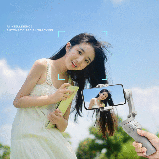 Gimbal Stabilizer 360 Rotation Mobile Phone Stabilizer Portable 3-Axis Cell Phone Gimbal for Android iPhone 16 15 Pro Max - Image 3