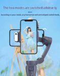 Factory Price AI 3- Gimbal Stabilizer for Mobile Phone with Wireless Remote Face Tracking & Sport Mode ABS Material 4.5-6.1