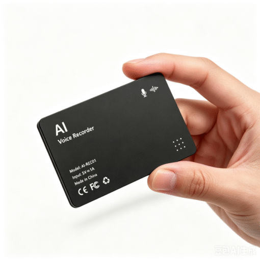Thin Pocket Card AI Voice Recorder Noise Reduction Digital Recorder Supports AI Transcription & Meeting Summary - Image 5