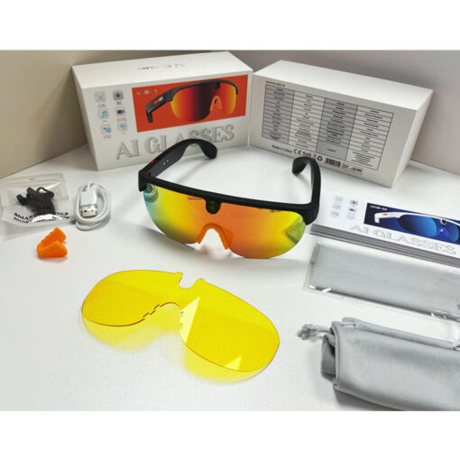 G5 AI Intelligent Glasses Anti Shake Recording Voice Call Noise Reduction Ai Translation Recognition Smart Glasses With Camera - Image 4