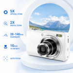 Optical Camera Digital Video ODM Camera 64MP Autofocus CMOS Screen Friendly for Travel Photography Family Events and Beginners