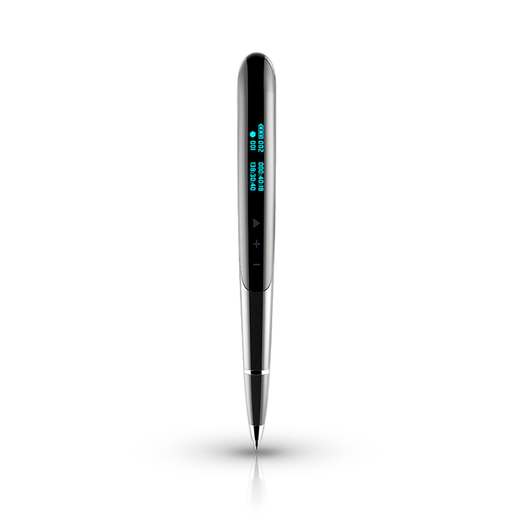 849a81dfe87ea85dc8bca516de55780ca1ea6dafee00cb464cbcd4fcbdb2d002 Newest Screen Recording Pen Voice Controlled Recording Portable Recorder E-book Playback Device Body Worn Audio Voice Recorder - Image 1