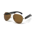 AI Smart Glasses Translate 100 Languages Voice Assistant Call Music Navigation Magnetic Charging Metal Frame Remote Photography