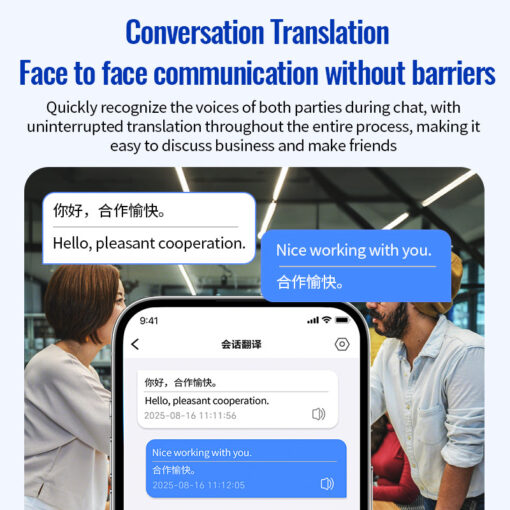 AI Voice Recorder Pen Aluminum Alloy Writing Pen, Lithium Battery Meeting Recorder with Transcription Translation AI Note Taker - Image 6