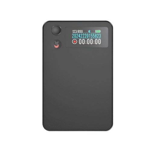 AI Voice Recorder 256GB Smart Audio Dictaphone App Control Real Time Transcription 100 Languages for Meetings Lectures - Image 2