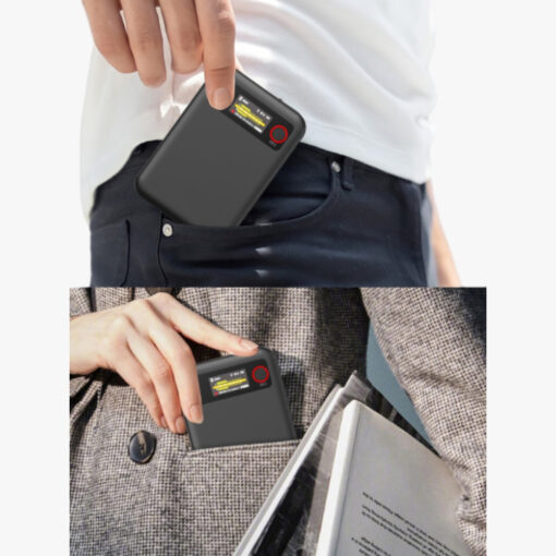 Hot Selling AI Voice Recorder Smart Transcription Device Text Conversion Support Meeting Summary Translation Mobile App Control - Image 3