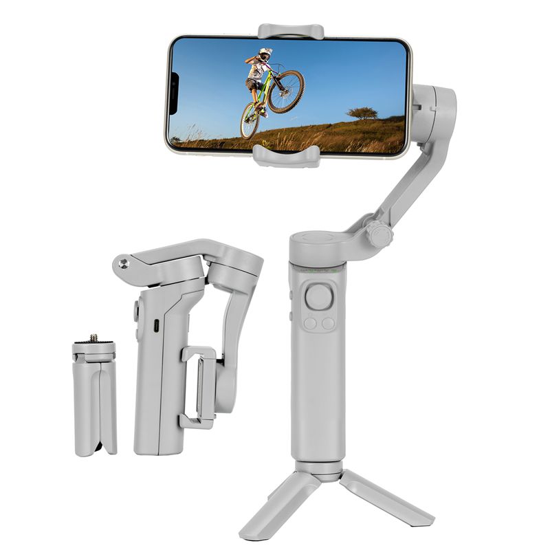 96b9f34a9bdade7199acc2f0003265781ab31ce91d66957e16fc1a62b600ce8c Hot Selling Stabilizer F5 Gimbal 3 Axis Cell Phone Control the Focal Length Professional Stabilizer Face Tracking VLOG Selfie - Image 1