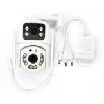 HD Waterproof Dual Lens Outdoor Full HD Smart CCTV Network Security Auto Human Tracking AI Camera