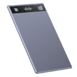 Customize Credit Card Style Voice Recorder with Real Time AI Transcription Multilingual Translation and Magnetic Protective Case