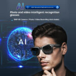 Upgraded AI Smart Sunglasses 800W Pixel HD Anti-Shake Camera Dual Noise Reduction-for Shooting Promotional & Business Gifts