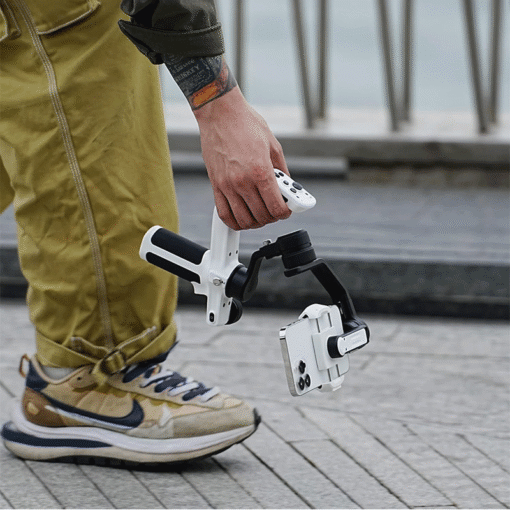 FeiyuTech Scorp Mini-P Kit 3-Axis Smartphone Gimbal AI Tracker Fill Light Dashboard for iPhone 16 Pro Max Android Stabilizer - Image 10