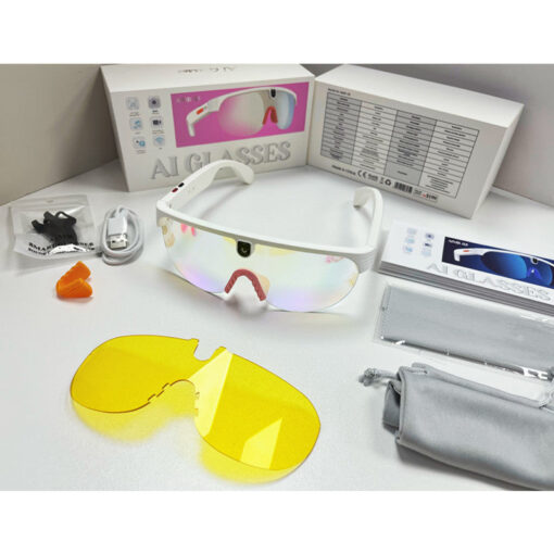 G5 AI Intelligent Glasses Anti Shake Recording Voice Call Noise Reduction Ai Translation Recognition Smart Glasses With Camera - Image 2