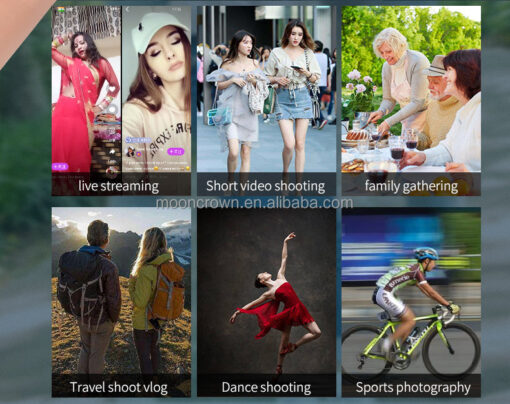 F6 Mobile Phone Stabil Video Handheld Gimbal 3 Axis Stabilizer Automatic Selfie Stick Gimble With Tripod for Cell Smartphone - Image 4