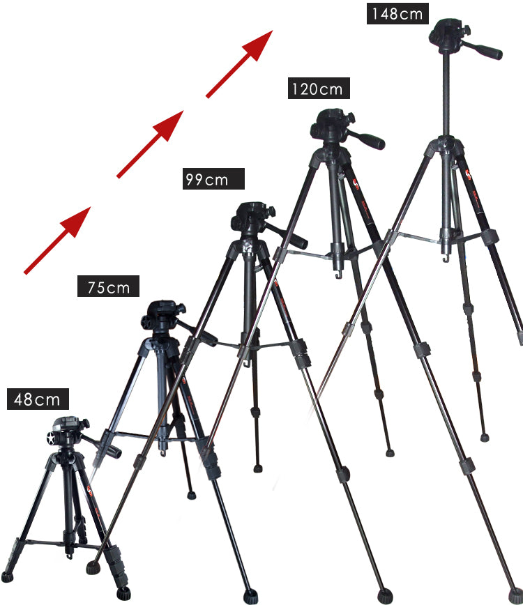 c60b5c2a95c2223ce2693010da91d2dff4f7d14ee9779b63dc3fc401de3de8ae Professional 4 Section Aluminum Alloy Video Camera Tripods Kit Video Studio Shooting Camera Tripod rotating tripod 360 - Image 1