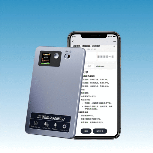 Smart Voice Activated AI Voice Recorder with Real-time Transcription Simultaneous Interpretation & AI Note Taker - Image 2