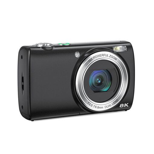 New 8K 88MP Digital Camera for Photography with WiFi Front Rear Lens  Autofocus Touch ScreenVlogging Camera for YouTube & Travel - Image 2