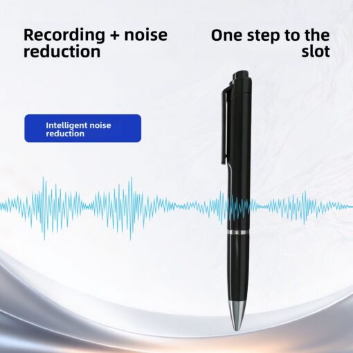 New Portable HD Noise-canceling Voice Recorder Note-taking Function One-key Recording Meetings USB 2.0 WMA Format Compact Easy - Image 5