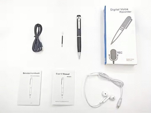 128GB Portable Digital Mini Audio Voice Recorder Pen - Image 5