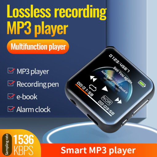 Factory Direct Custom Mini Portable MP4 Player Noise Reduction AI Voice Control FM Radio Digital Voice Recorder For Student - Image 2
