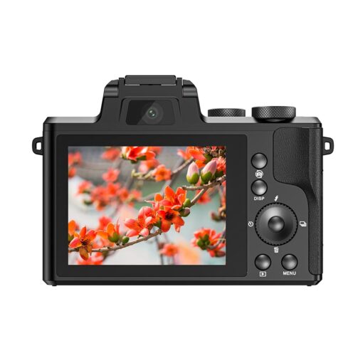 Professional Dual-Camera 8K/4K Digital Camera Wifi Image Transmission Hot Shoe External Connection for Travel Photography Video - Image 4