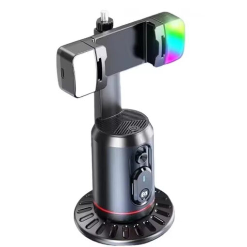 360° Rotating Smartphone Gimbal Stabilizer with Face Tracking & Remote Shooter - Auto Selfie Stick for Live Streaming/Vlogging - Image 3