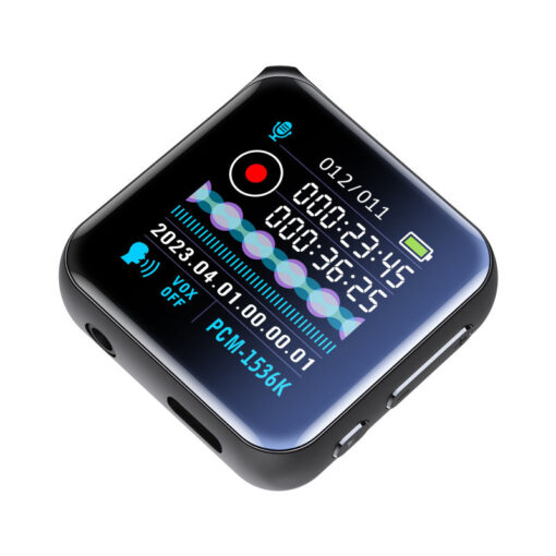 Factory Direct Custom Mini Portable MP4 Player Noise Reduction AI Voice Control FM Radio Digital Voice Recorder For Student - Image 5