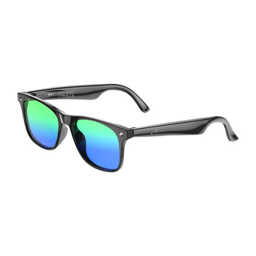 2025 W100 Smart Glass Multilingual Real-time AI Translation Chat GPT Sport Sunglass Business Anti Blue Light BT Call AI Glasses - Image 3