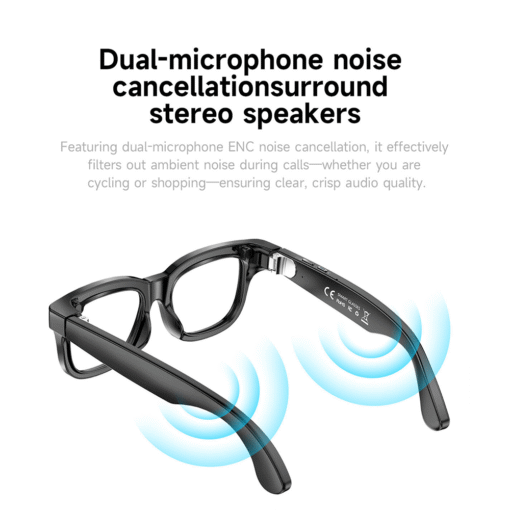 W711 AI Smart Glasses 4K Dual Camera Magnetic Charging Photo Video Translation Real Time Voice Assistant Travel Eyewear - Image 5