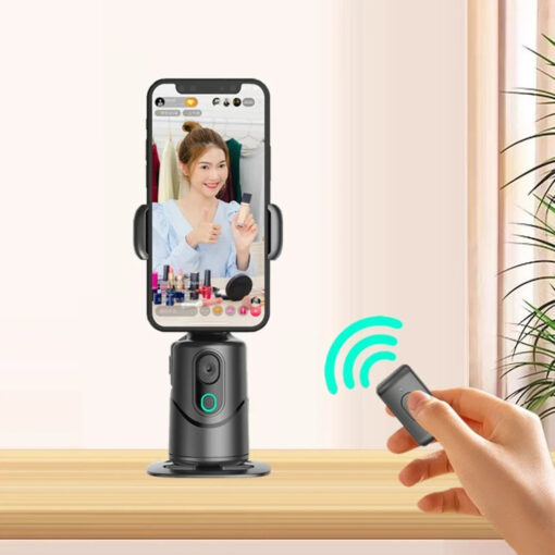 Q12 Auto Face Tracking Gimbal Smartphone Holder 360 Rotation Wireless Control Gesture-activated Selfie Stick Tripod Built-In - Image 5