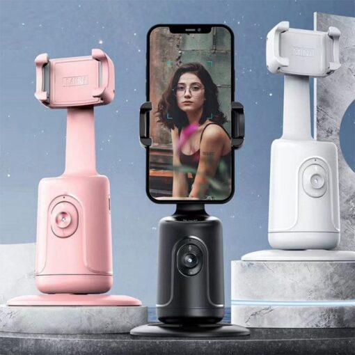 Auto Face Tracking Gimbal Stabilizer Selfie Stick Phone Tripod 360 Rotation Portable Universal Phone Holder Gimbal - Image 7