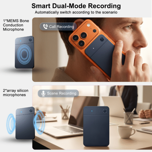 AI Voice Recorder for Transcription Conference AI Voice Assistant Device for Summary Mind Map Meeting AI Note Taker With Magsafe - Image 8
