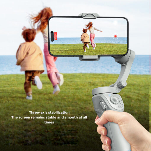 Intelligent AI Gimbal Handheld Three-Axis Anti-Shake Stabilizer with Face Recognition for Mobile Phones - Image 8