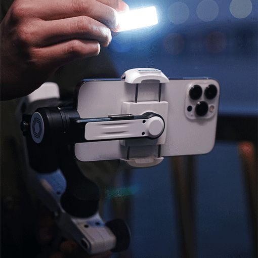 FeiyuTech Scorp Mini-P Kit 3-Axis Smartphone Gimbal AI Tracker Fill Light Dashboard for iPhone 16 Pro Max Android Stabilizer - Image 9