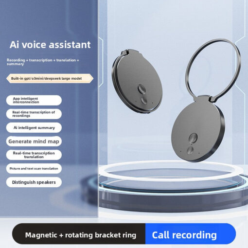 256 Languages A30 Smart AI Digital Voice Recorder with Conversation Sharing - Image 5