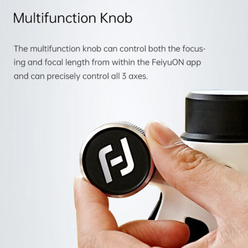 FeiyuTech Scorp Mini-P Kit 3-Axis Smartphone Gimbal AI Tracker Fill Light Dashboard for iPhone 16 Pro Max Android Stabilizer - Image 6